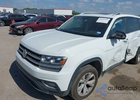 2018 Volkswagen Atlas 3.6L V6 Sel z USA, uszkodzony, nr VIN 1V2ER2CA2JC545725